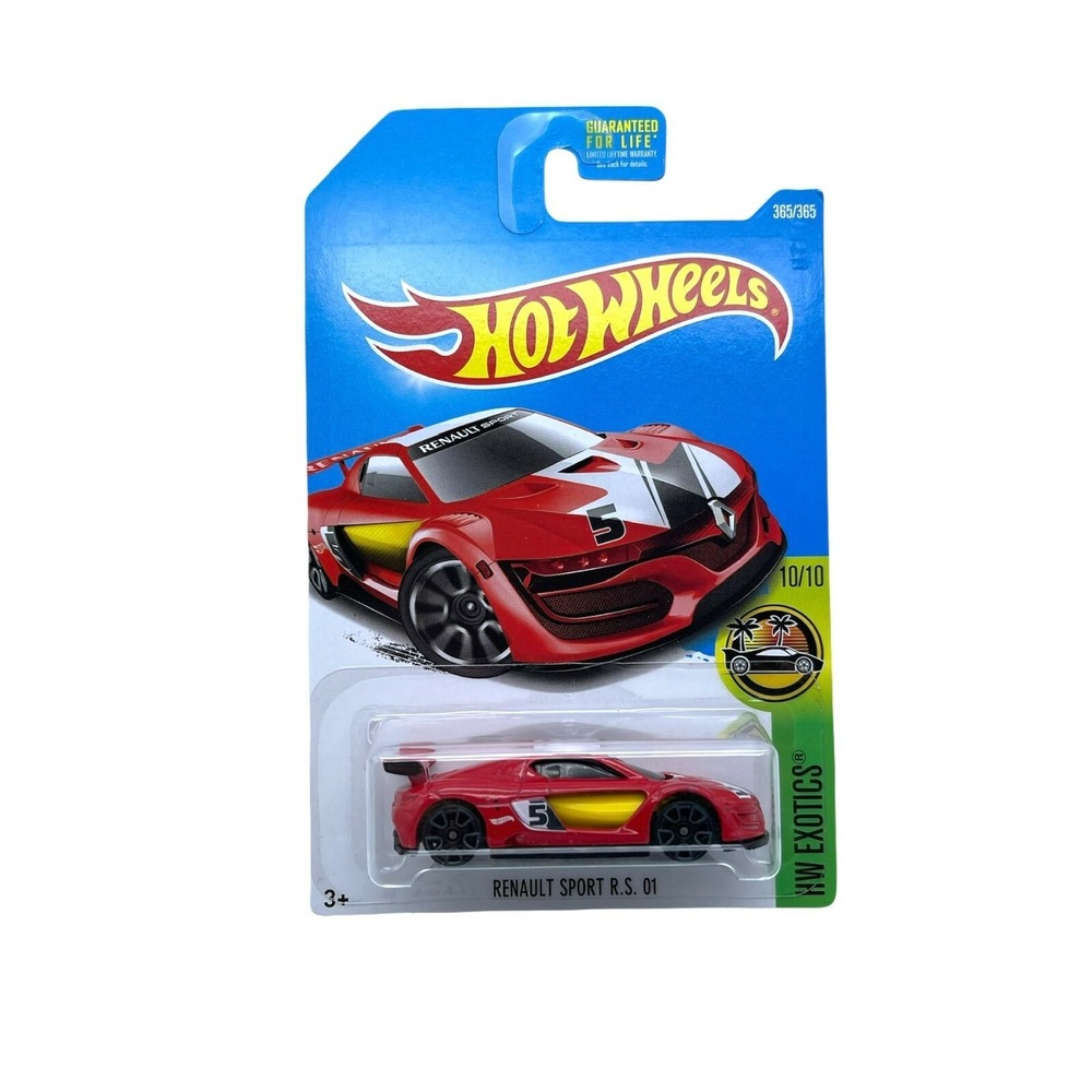 Hot Wheels HW Exotics 2001 '01 Renault Sports R.S. 01 Car Red Diecast 1/64 Scale